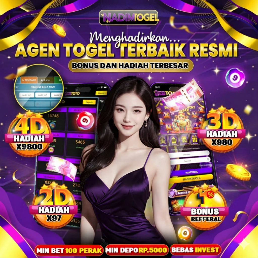 NADIMTOGEL | Link Situs Slot Gacor Resmi No.1 & Slot777 Terbesar Di Asia Hari Ini image 1